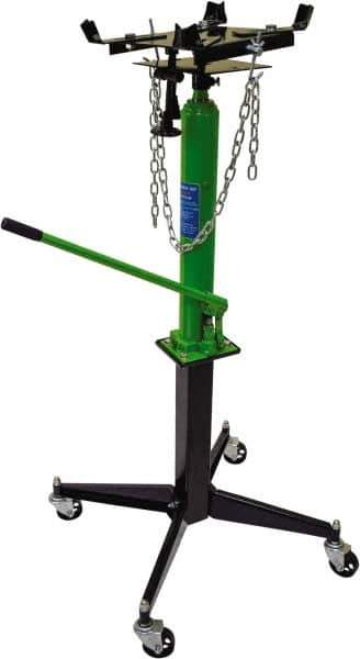 OEM Tools - 1,100 Lb Capacity Transmission Jack - 51 to 70" High - Exact Industrial Supply