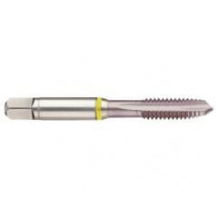 41828 2B 4-Flute Cobalt Yellow Ring Spiral Point Plug Tap-MolyGlide - Exact Industrial Supply