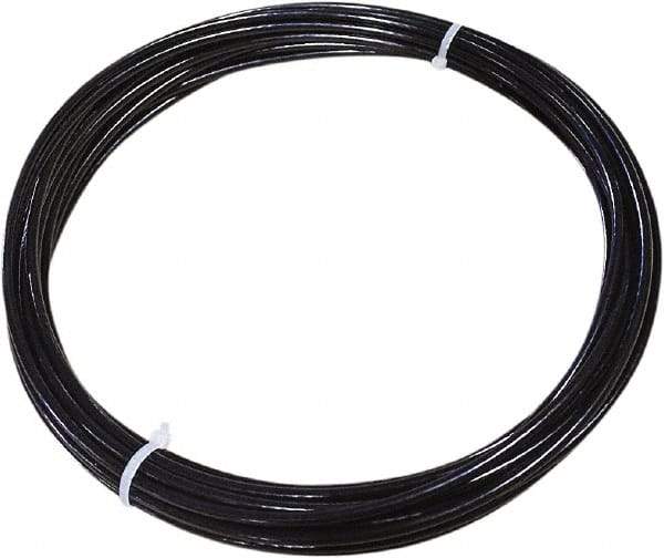 Loos & Co. - 1/16" x 3/64" Diam, Steel Wire Rope - 270 Lb Breaking Strength, 7 x 7, Nylon Coating - Exact Industrial Supply