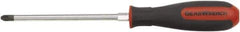 GearWrench - PZ.2 Point, 4" Blade Length Posidrive Screwdriver - 8-9/16" OAL - Exact Industrial Supply