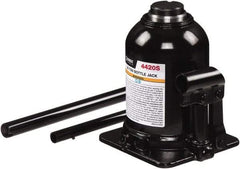 Sunex Tools - 20 Ton Capacity Bottle Jack - 7-1/2" to 13.8" High, 6.42" Long x 5.63" Wide Base - Exact Industrial Supply