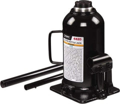 Sunex Tools - 20 Ton Capacity Bottle Jack - 9-1/2" to 17.9" High, 6.42" Long x 5.63" Wide Base - Exact Industrial Supply