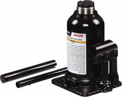 Sunex Tools - 12 Ton Capacity Bottle Jack - 7-1/2" to 14.4" High, 5.71" Long x 4.96" Wide Base - Exact Industrial Supply