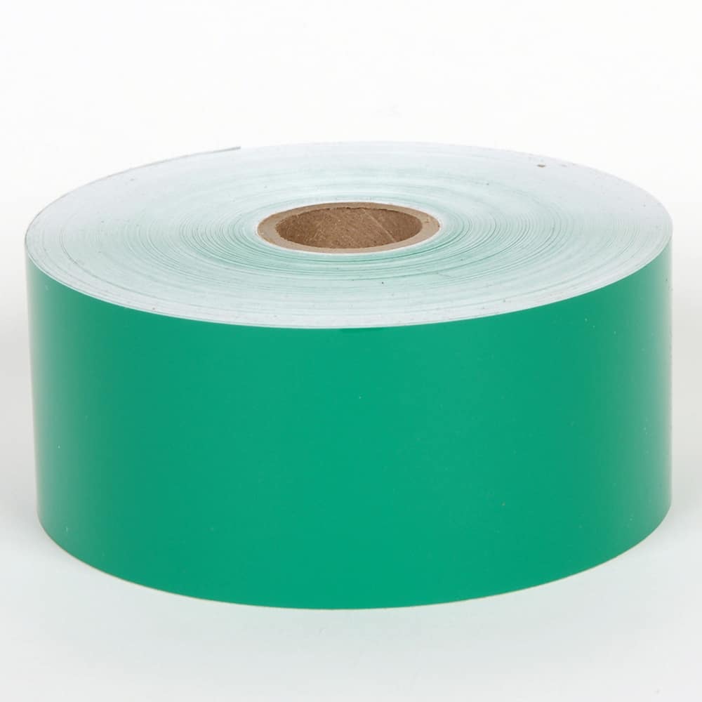 Cobra Systems - Labels, Ribbons & Tapes; Type: Vinyl Tape ; Color: Green ; For Use With: VNM4PRO ; Width (Inch): 2 ; Length (Feet): 150 ; Material: Vinyl - Exact Industrial Supply