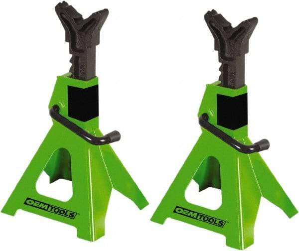 OEM Tools - 6,000 Lb Capacity Jack Stand - 12 to 17-3/4" High - Exact Industrial Supply