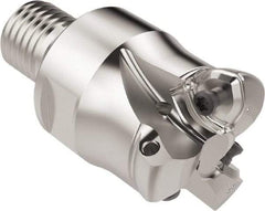 Seco - 25.6mm Cut Diam, 1.8mm Max Depth, M20 Modular Connection Indexable High-Feed End Mill - Screw Holding Method, 218.21-.. Insert, R217.21 Toolholder, Through Coolant - Exact Industrial Supply