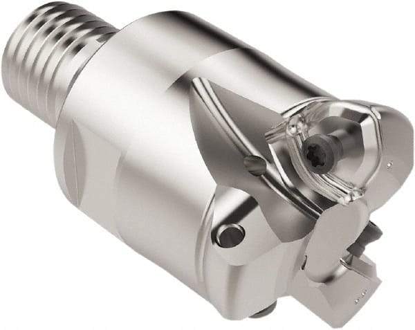 Seco - 27.6mm Cut Diam, 1.8mm Max Depth, M20 Modular Connection Indexable High-Feed End Mill - Screw Holding Method, 218.21-.. Insert, R217.21 Toolholder, Through Coolant - Exact Industrial Supply