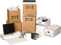Made in USA - Moving & Box Kits Kit Type: Office Moving Kit Number of Boxes: 37 - Exact Industrial Supply