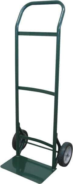 Ability One - 300 Lb Capacity 40" OAH Hand Truck - Steel Handle, Steel, Solid Rubber Wheels - Exact Industrial Supply