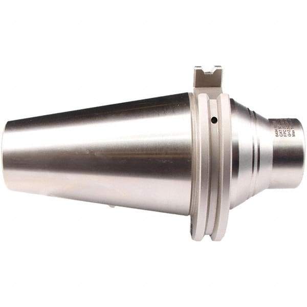 Emuge - CAT50 Taper Shank, 3/4" Hole Diam x 40mm Nose Diam Milling Chuck - 62mm Projection, Through-Spindle Coolant, Balanced to 20,000 RPM - Exact Industrial Supply