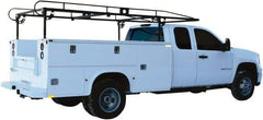 Buyers Products - Steel Ladder Rack - 174" Long, Black, For Use with Vans - Exact Industrial Supply