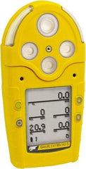 BW Technologies by Honeywell - Visual, Vibration & Audible Alarm, LCD Display, Multi-Gas Detector - Monitors LEL, Oxygen, Hydrogen Sulfide, Carbon Monoxide & Sulfur Dioxide, -20 to 50°C Working Temp - Exact Industrial Supply