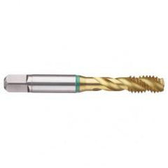 3/4-16 Dia. - 2B - 4 FL - Cobalt Bottoming Green Ring Tap FORM-E-TiN - Exact Industrial Supply