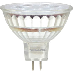 SYLVANIA - Lamps & Light Bulbs; Lamp Technology: LED ; Lamps Style: Commercial/Industrial ; Lamp Type: MR16 ; Wattage Equivalent Range: 1-19 ; Actual Wattage: 6.00 ; Base Style: Bi-Pin - Exact Industrial Supply