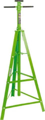 OEM Tools - 4,000 Lb Capacity Underhoist Stand - 56-1/2 to 84-1/4" High, 3-1/4" Saddle Length - Exact Industrial Supply