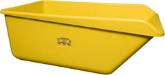 Remco - 149 Gal Yellow Rectangular Polyethylene Tub - 21-3/4" High x 32" Diam - Exact Industrial Supply