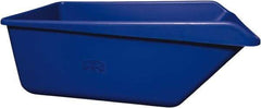 Remco - 149 Gal Blue Rectangular Polyethylene Tub - 21-3/4" High x 32" Diam - Exact Industrial Supply