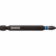 Irwin - Power & Impact Screwdriver Bit Sets Point Type: Phillips, Square, Torx Drive Size: 1/4 Hex - Exact Industrial Supply