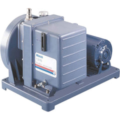 Welch - Rotary Vane-Type Vacuum Pumps; Horsepower: 1 ; Voltage: 208/230/460 ; Cubic Feet per Minute: 10.60 ; Length (Decimal Inch): 20.0000 ; Width (Decimal Inch): 15.4000 ; Height (Inch): 15.4 - Exact Industrial Supply