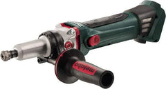 Metabo - 1/4" Collet, 6,000 RPM, Straight Handle Electric Die Grinder - 18 Volts - Exact Industrial Supply