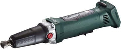 Metabo - 1/4" Collet, 25,000 RPM, Straight Handle Electric Die Grinder - 18 Volts - Exact Industrial Supply