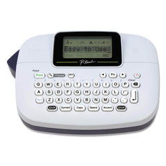 Brother - Electronic Label Makers; Type: Handheld Handy Label Maker ; Accessories: 12 mm starter tape ; Power Source: (4) AAA Batteries (Sold Separately) ; Resolution: 230 ; Additional Information: Brand: Brother; Product Line: P-Touch?; Compatible Tape - Exact Industrial Supply