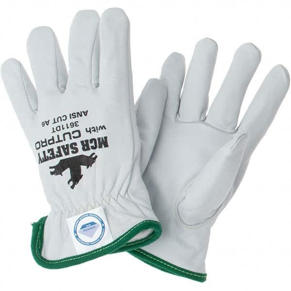 Cut & Puncture-Resistant Gloves: Medium, ANSI Cut A4, ANSI Puncture 3, Dyneema Diamond Lined Blue & White
