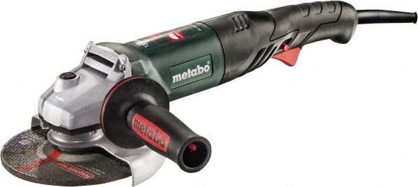 Metabo - 6" Wheel Diam, 9,600 RPM, Corded Angle & Disc Grinder - 5/8-11 Spindle, 120 Volts, 13.2 Amps - Exact Industrial Supply