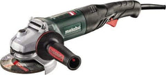 Metabo - 5" Wheel Diam, 11,000 RPM, Corded Angle & Disc Grinder - 5/8-11 Spindle, 120 Volts, 10.2 Amps - Exact Industrial Supply