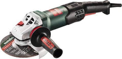 Metabo - 6" Wheel Diam, 9,600 RPM, Corded Angle & Disc Grinder - 5/8-11 Spindle, 120 Volts, 14.6 Amps - Exact Industrial Supply