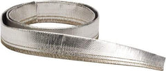 Atlantex - 3" ID Silver Radiant Heat Shield for Hoses - 25' Long, -40 to 425°F - Exact Industrial Supply