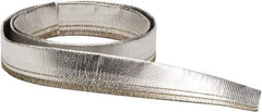 Atlantex - 3-1/2" ID Silver Radiant Heat Shield for Hoses - 25' Long, -40 to 425°F - Exact Industrial Supply