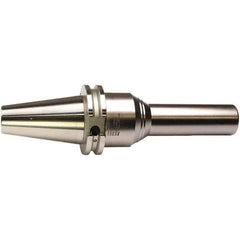 Emuge - CAT40 Taper Shank, 9/16" Hole Diam x 30mm Nose Diam Milling Chuck - 148mm Projection, Through-Spindle Coolant, Balanced to 20,000 RPM - Exact Industrial Supply