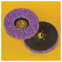 ‎4 1/2 in × 5/8-11 TN Quick-Change Clean & Strip XT Disc SXCS Purple Alt Mfg # 33194 - Exact Industrial Supply