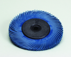 6 x 1" - 400 Grit - Ceramic - Radial Bristle Brush - Exact Industrial Supply