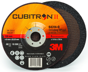 9 x 1/4 x 5/8 Type 27 Q/C Depressed Center Wheel-Cubitron II - Exact Industrial Supply