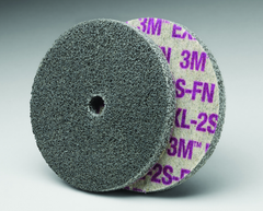 6 x 1/2 x 1/2" - 2AMED Grade - Scotch-Brite™ EXL Unitized Deburring Wheel - Exact Industrial Supply