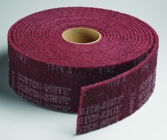 6'' x 30 ft. - Grade A Medium Grit - Scotch-Brite Clean & Finish Non Woven Abrasive Roll - Exact Industrial Supply