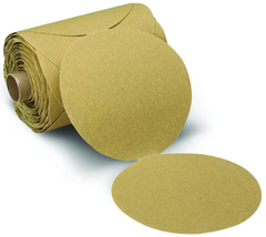 6" x NH - P240 Grit - 236U Paper Disc Roll - Exact Industrial Supply