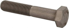 Value Collection - 5/16-24 UNF, 1-3/4" Length Under Head Hex Head Cap Screw - Partially Threaded, Grade 18-8 Stainless Steel, Uncoated, 1/2" Hex - Exact Industrial Supply