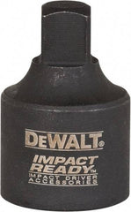 DeWALT - 3/8 Male 1/2 Female Impact Drive Adapter - 3/8" Male, 1/2" Female - Exact Industrial Supply