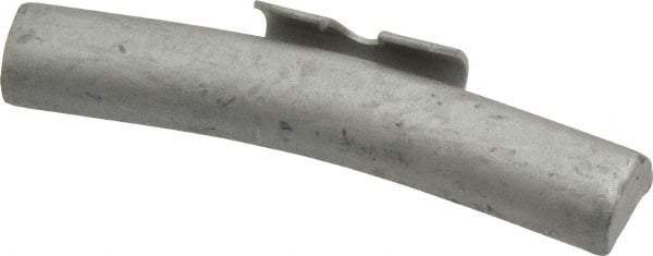 Bada - 2 oz Wheel Weight - Steel, For Use with Domestic Light Trucks - Exact Industrial Supply