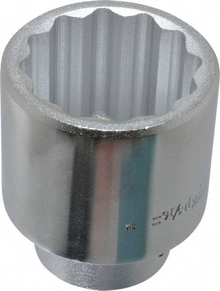 Blackhawk by Proto - 1-13/16", 3/4" Drive, Standard Hand Socket - 12 Points, 2-29/32" OAL - Exact Industrial Supply