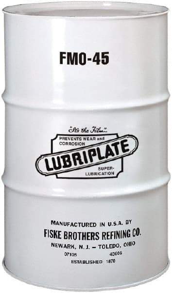 Lubriplate - 55 Gal Drum Mineral Multi-Purpose Oil - ISO 5, 40 SUS at 100°F, Food Grade - Exact Industrial Supply