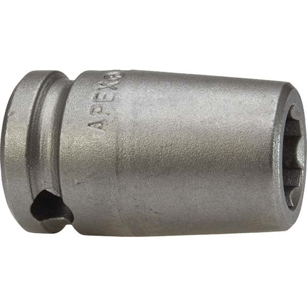 Impact Socket: 3/8″ Drive 6-Point, Satin