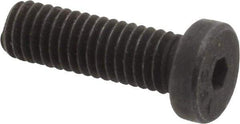Value Collection - #10-32 UNF Hex Socket Drive, Low Socket Cap Screw - Alloy Steel, Black Oxide Finish, Fully Threaded, 5/8" Length Under Head - Exact Industrial Supply