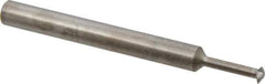Scientific Cutting Tools - 24 to 56 TPI, Internal/External Single Profile Thread Mill - #10" Noml Diam, 0.138" Cut Diam, 3/16" Shank Diam, 3 Flute, 0.075" Neck Diam, 0.4" Neck Length, 2" OAL, Bright Finish - Exact Industrial Supply