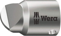 Wera - 1/4" Drive, #12 Point, Standard Slotted Screwdriver Socket - #12 Point - Exact Industrial Supply