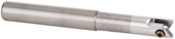 Kennametal - 20mm Cut Diam, 5mm Max Depth of Cut, 20mm Shank Diam, 142mm OAL, Indexable Ball Nose End Mill - 52mm Head Length, Straight Shank, KDMT Toolholder, KDM 20.. Insert - Exact Industrial Supply