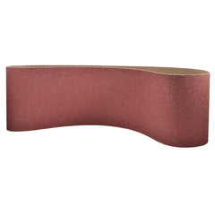 Superior Abrasives - Abrasive Belts; Abrasive Type: Coated ; Belt Width (Inch): 52 ; Overall Length (Inch): 103 ; Abrasive Material: Aluminum Oxide ; Grit: 180 ; Backing Material: Cloth; Poly Cotton - Exact Industrial Supply